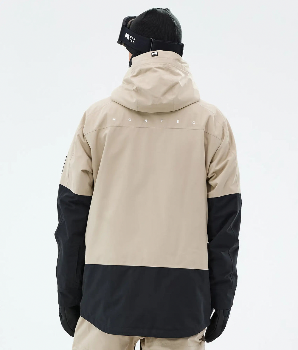 Arch Veste de ski pour homme – Sable / Noir